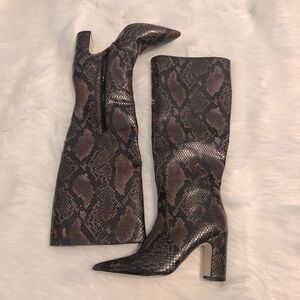 Steve Madden snake boot